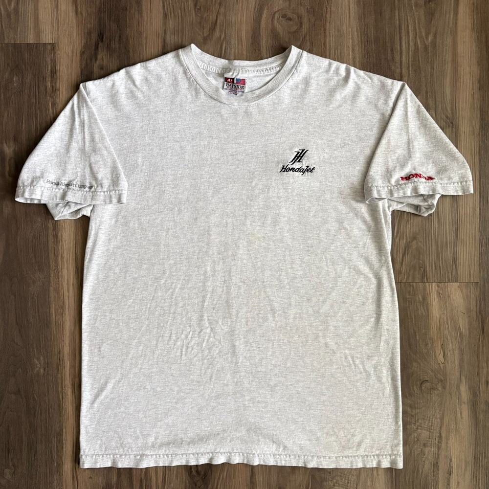 Vintage HondaJet Honda Jet T-Shirt Men's Size XL Gray 1990s